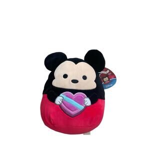 Squishmallows Disney Valentine's Day Mickey Mouse 8-Inch Plush